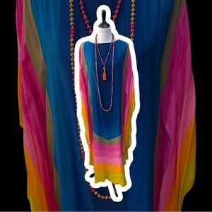 Trina Turk Bright Blue Prism Dress